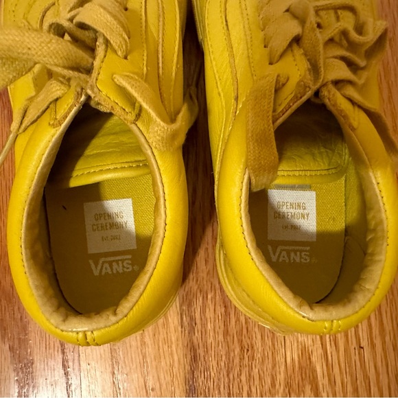 Vans x Opening Ceremony Old Skool Yellow Leather Low Top - Picture 7 of 8